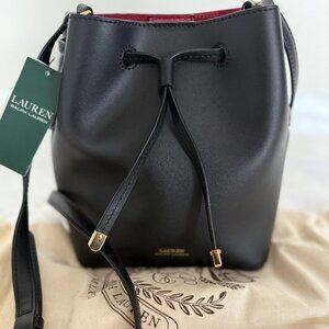Lauren Ralph Lauren Bucket Bag (NWT and Dust Bag)